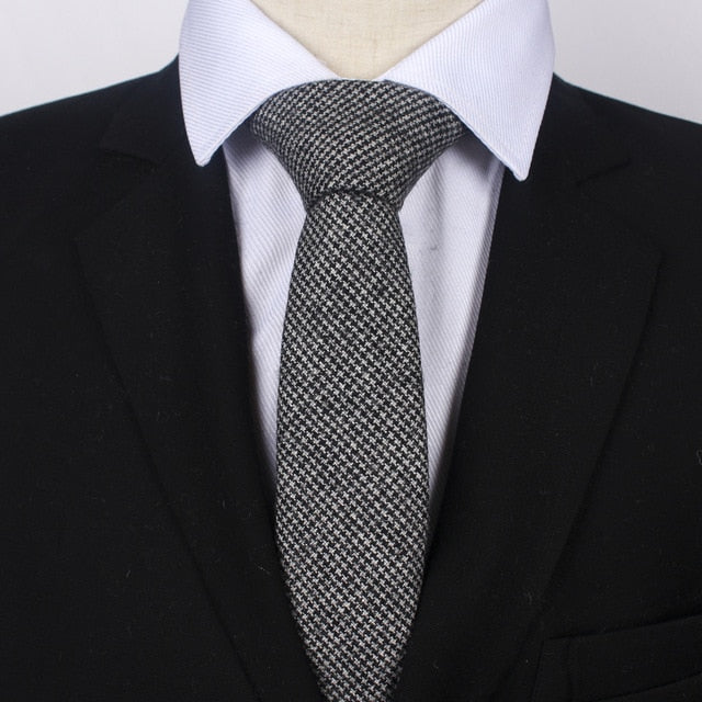 Plaid Cashmere Tie