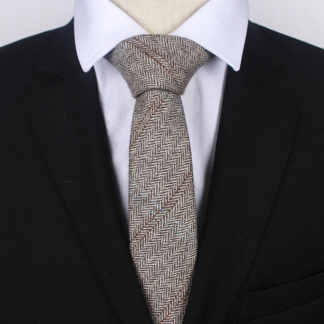 Plaid Cashmere Tie