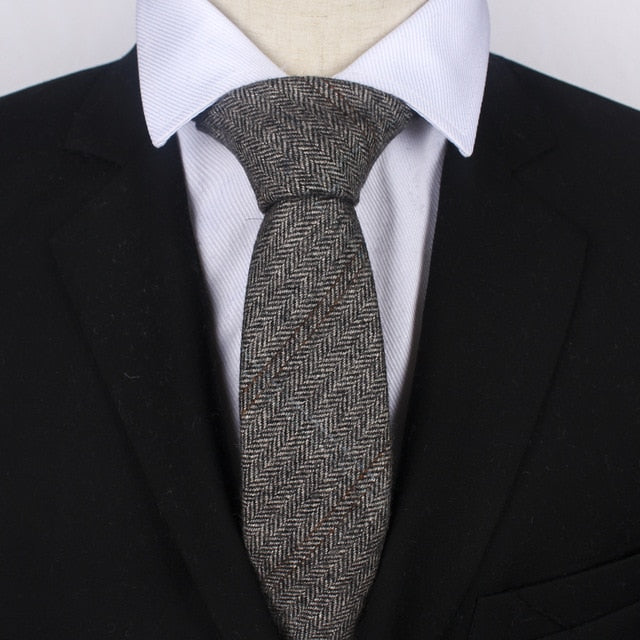 Plaid Cashmere Tie