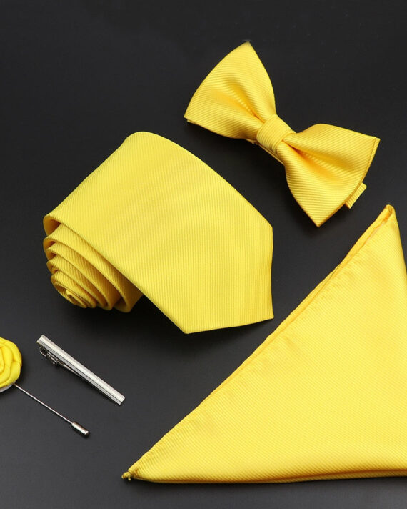 Jacquard Woven Tie Set