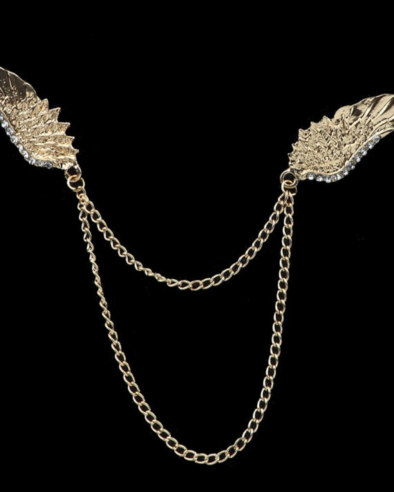 Collar Tassel Chain Lapel