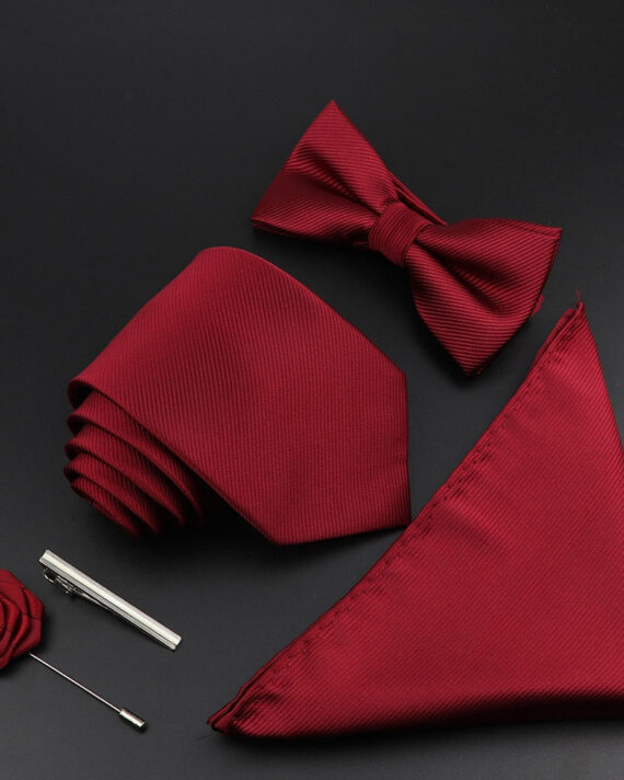 Jacquard Woven Tie Set