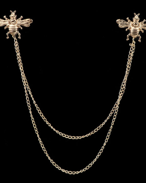 Collar Tassel Chain Lapel