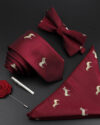 Jacquard Woven Tie Set