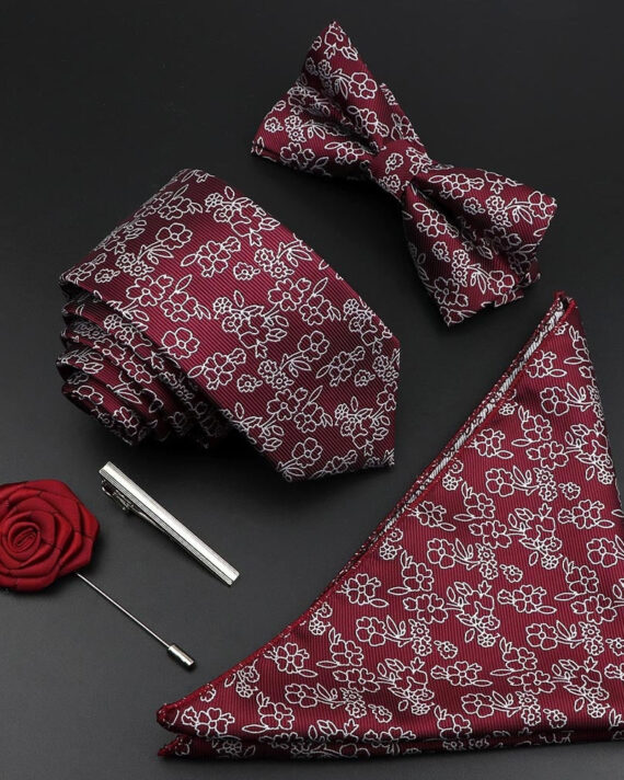 Jacquard Woven Tie Set