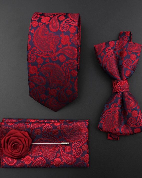 Jacquard Woven Tie Set