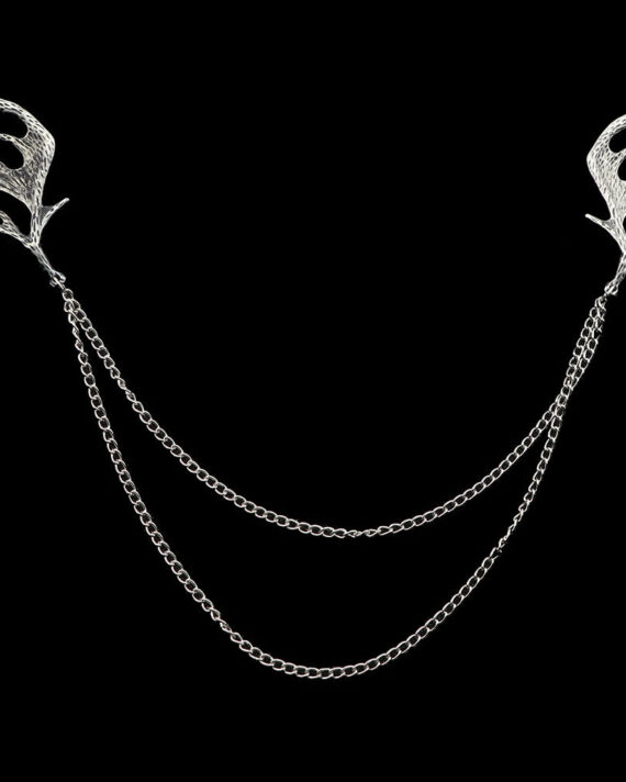 Collar Tassel Chain Lapel