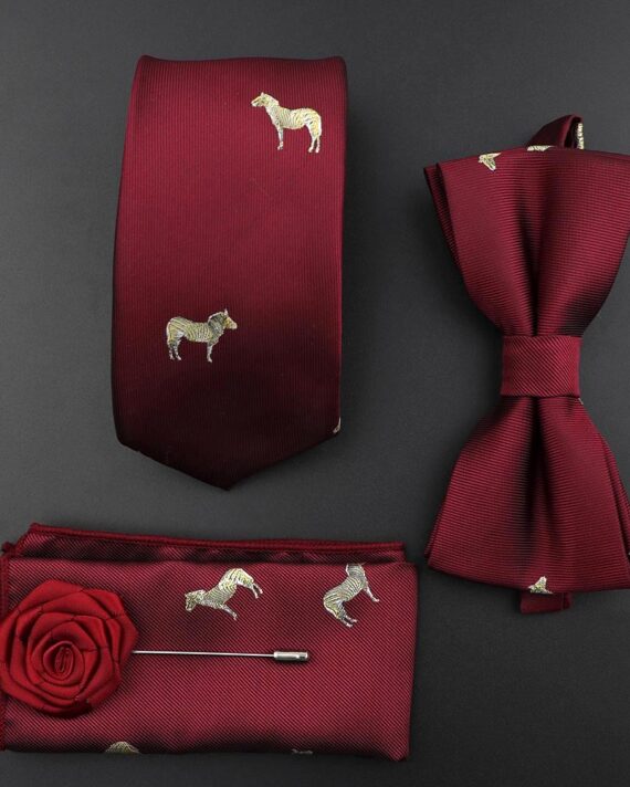 Jacquard Woven Tie Set