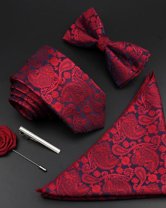 Jacquard Woven Tie Set