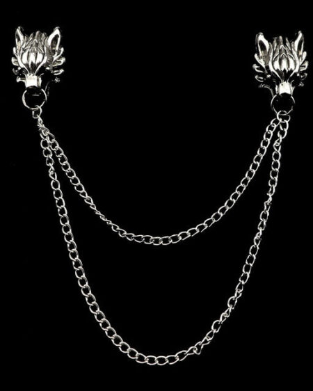 Collar Tassel Chain Lapel