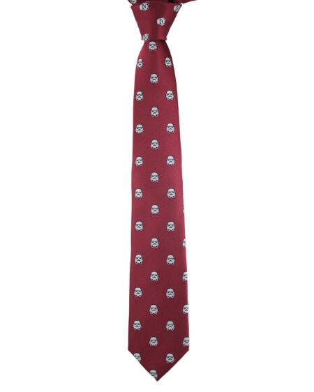 Microfiber-Jacquard-White-Helmet-Pattern-Burgundy-Necktie-Movie-Theme-Tie-Father-s-Day-Birthday-Gift-Tie.jpg