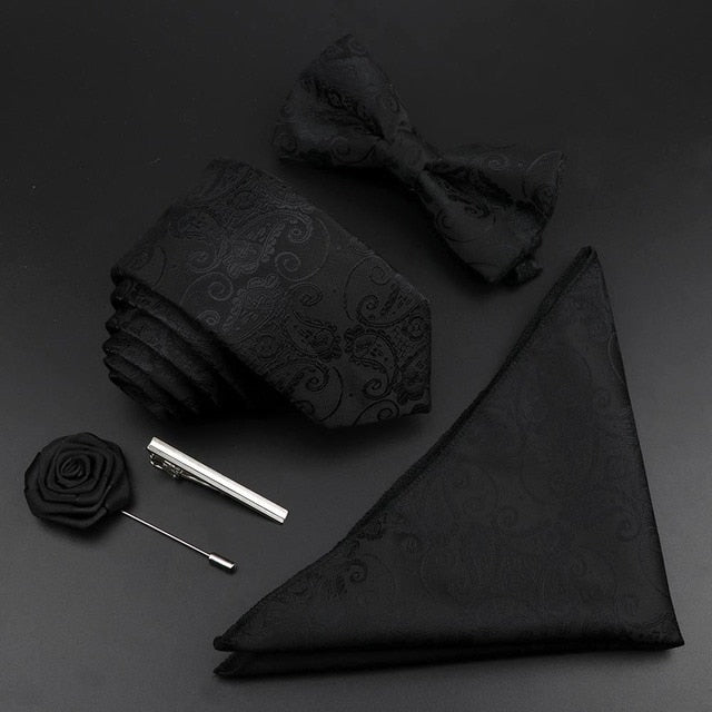 Jacquard Woven Tie Set