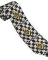 Masonic Print Tie