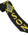 Masonic Print Tie