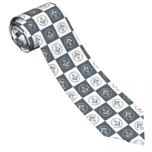 Masonic Print Tie – Online Market Corner