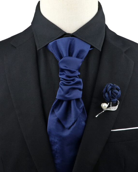 Premium Paisley Tie Brooch Set