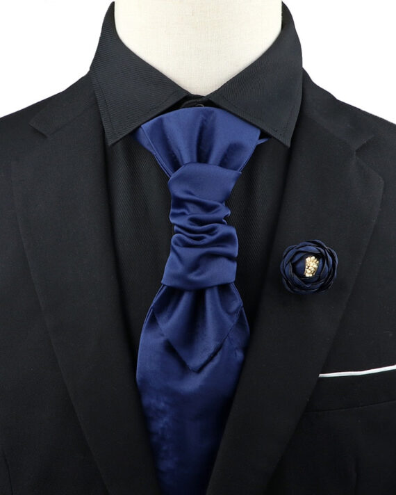 Premium Paisley Tie Brooch Set