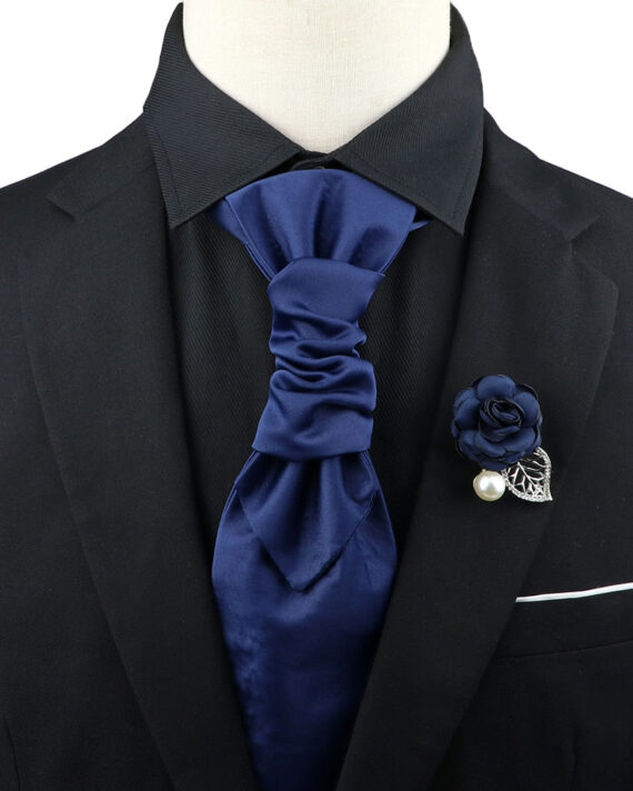 Premium Paisley Tie Brooch Set