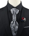 Premium Paisley Tie Brooch Set