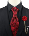 Premium Paisley Tie Brooch Set