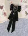Classic Bowties Neck Tie Ribbon Rhinestone