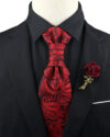 Premium Paisley Tie Brooch Set
