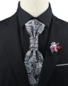 Premium Paisley Tie Brooch Set